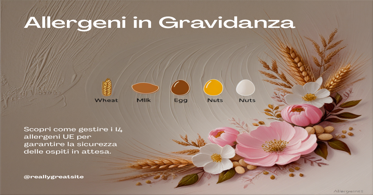 Guida ai 14 allergeni UE per ristoratori che servono donne in gravidanza
