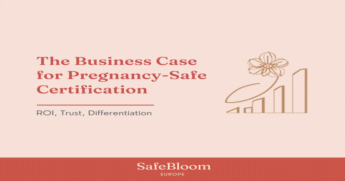 SafeBloom business case banner: ROI, trust, and differentiation for European restaurants