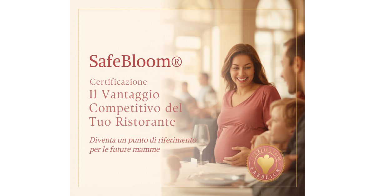 Certificazione SafeBloom vantaggio competitivo ristorante