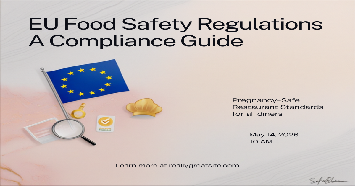 EU food safety regulations compliance guide