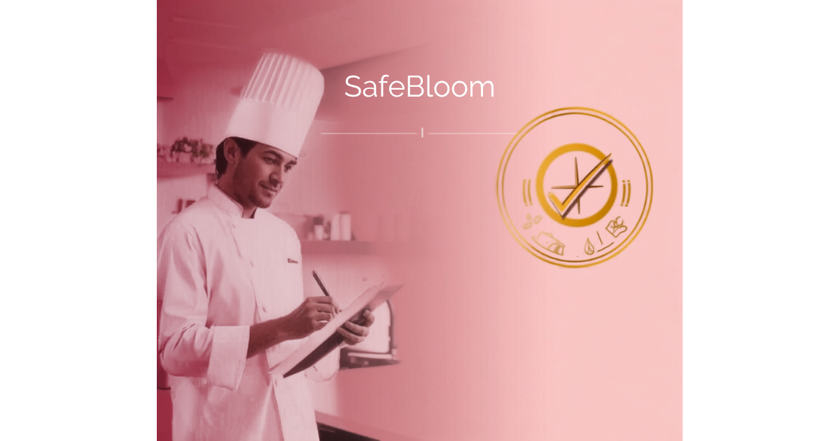 Chef preparing for SafeBloom pregnancy-safe certification