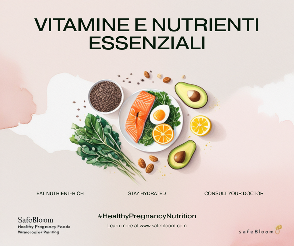 Alimenti ricchi di nutrienti per la gravidanza
