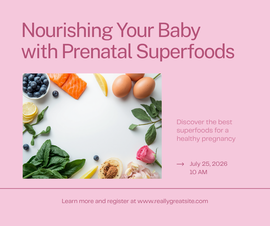 Nutrient-dense superfoods for a healthy pregnancy - SafeBloom