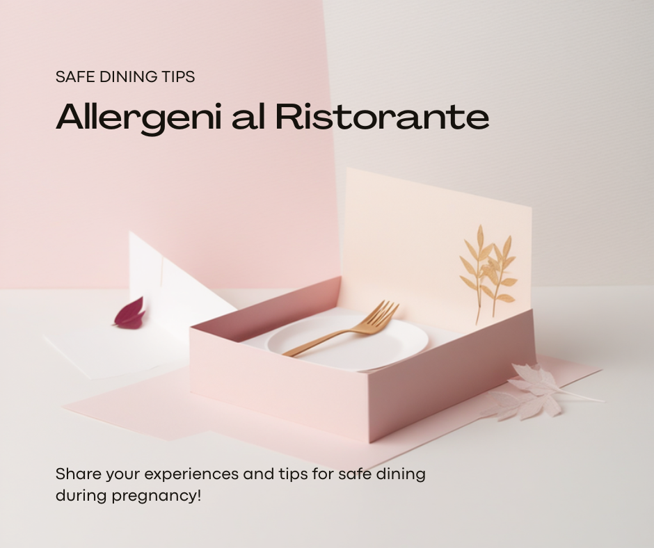 Guida alla gestione degli allergeni al ristorante in gravidanza - SafeBloom