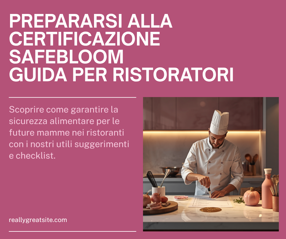 Guida alla certificazione SafeBloom per ristoratori