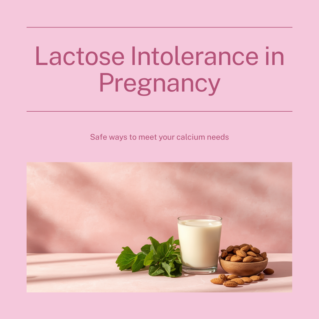 Managing lactose intolerance and calcium during pregnancy - SafeBloom