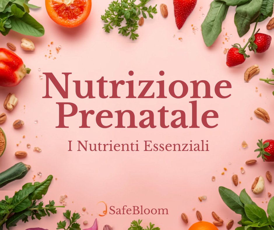 Alimenti sani per la nutrizione prenatale