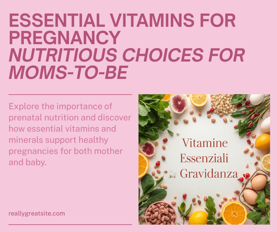 Alimenti ricchi di vitamine per la gravidanza - SafeBloom